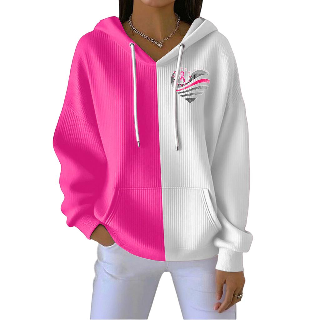 Женская мода Повседневный пуловер с принтом ангела Спортивная толстовка с длинным рукавом