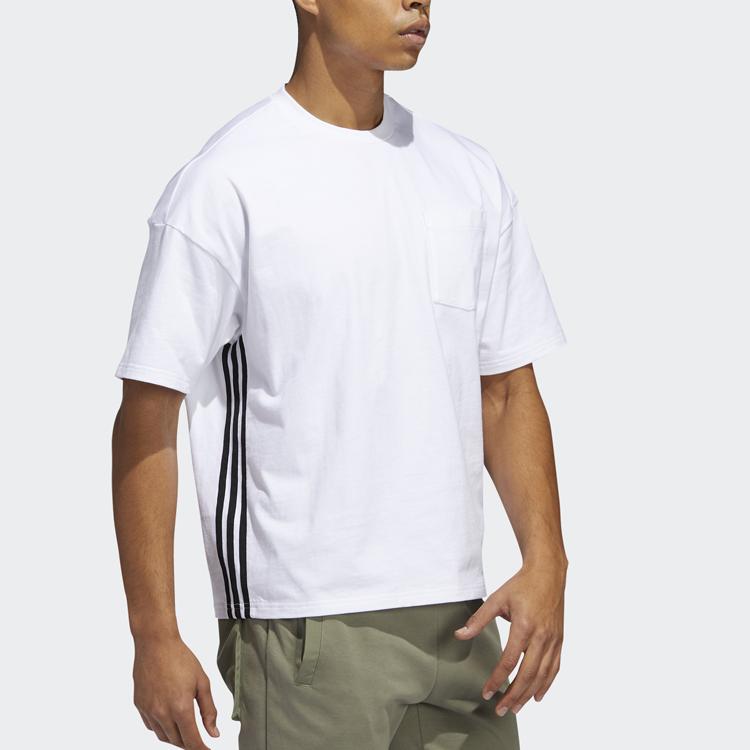 adidas Mh Loose Tee Мужские топы Белый GC9948