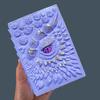 3D Dragon Eye Journal Твердый переплет из смолы Винтажный тисненый Devil Eye Дорожный блокнот Скетчбук Блокнот Дневник Коллекция Любителей Драконов Подарок