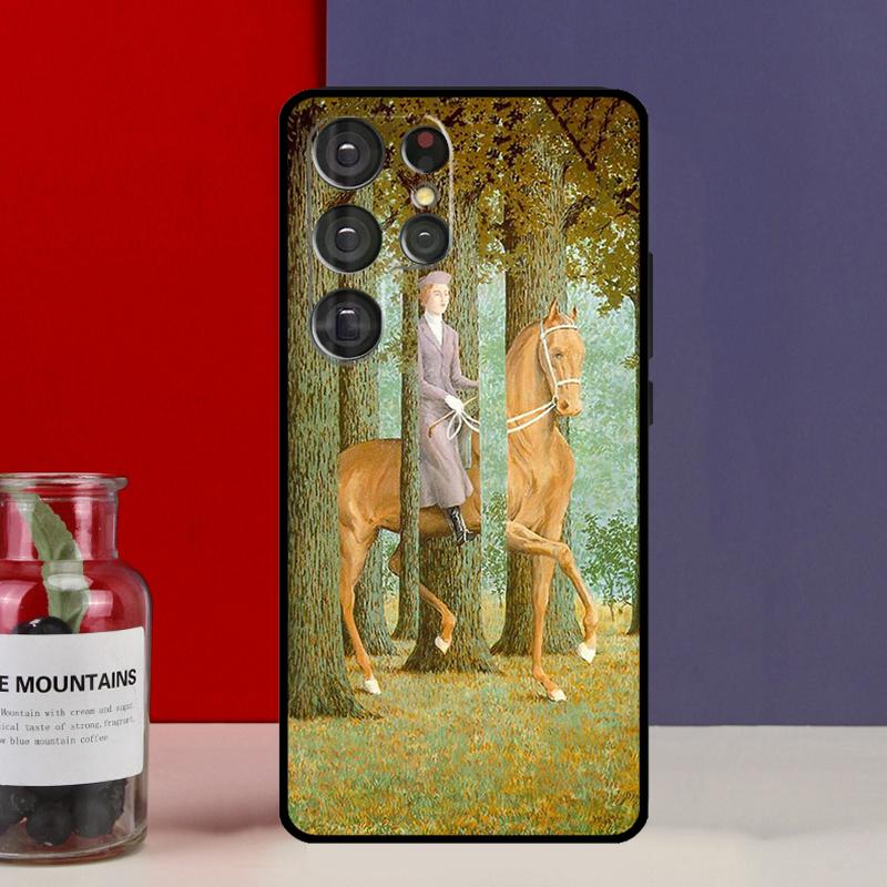 Чехол Rene Magritte Funda для Samsung Galaxy S25 Ultra S9 S10 S20 FE S21 S22 S23 Plus S24 Ultra