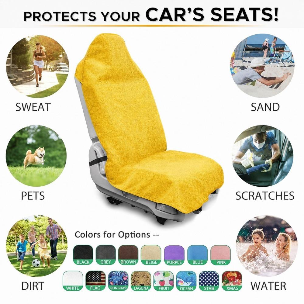 Four-Season Seat Cushion Protector Machine Washable Seat Cushion Cover Car Seats