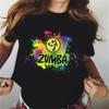Women'S Zumba Printed Short Sleeve T-Shirt 25
