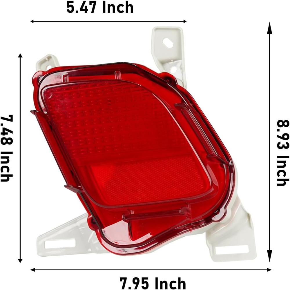 Rear Bumper Reflector Right 814800E020 For Toyota Highlander 2014 2015 2016-2019