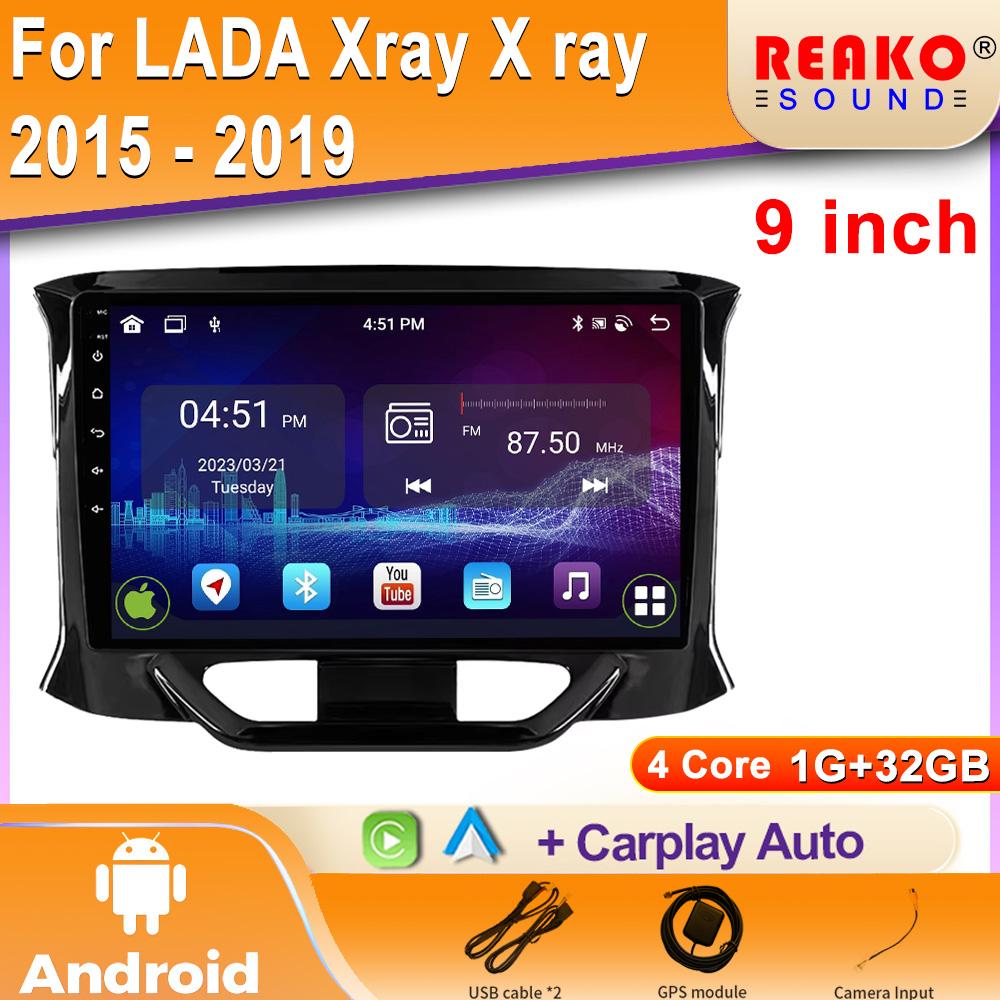 Для LADA Xray X ray 2015 - 2019 Android OS Wireless CarPlay Auto Car Radio Multimedia Video Player 4G WIFI GPS Camera Navigation