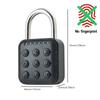 Tuya TTLOCK APP Умный навесной замок с отпечатком пальца Водонепроницаемый Биометрический замок для двери с отпечатком большого пальца Безключевой Замок для безопасности дома Багажа Замок из сплава
