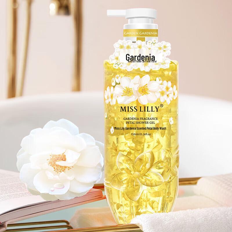 MISS LILLY Gardenia Petal Shower Gel
