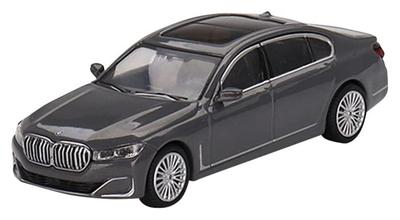 TrueScale Miniatures MINI GT Масштаб BMW 750Li xDrive Бернина Серый Янтарный Эффект Готовый Продукт 1/64 (Правый руль)