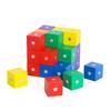 Math Learning Magnetic Cube Toy Made Of Eco-friendly Wood For Classroom Use