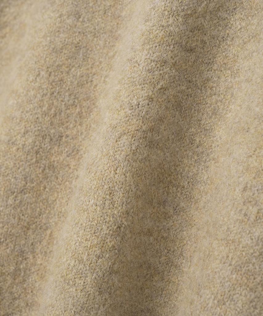 MILLO ARCHIVE Crop Move V-Neck Cardigan [Oatmeal]