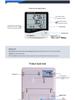 TK Electronic HTC-2 Высокоточный цифровой термогигрометр с зондом для измерения температуры воздуха в помещении и воды в аквариуме.