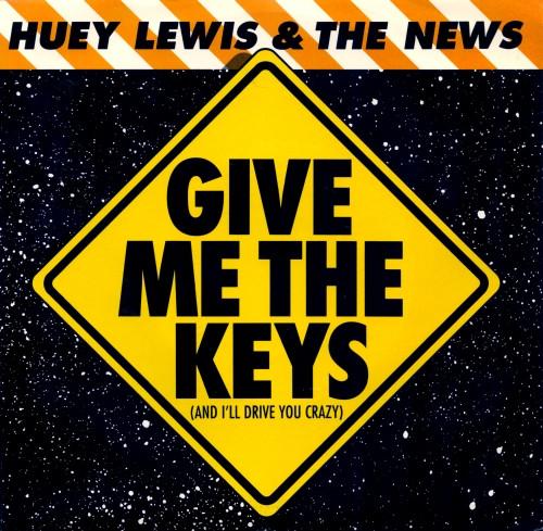 7-дюймовая пластинка HUEY LEWIS THE NEWS Give Me The Keys And Ill Drive Yo VS443335 CHRYSALIS 1988 США Рок Б/у