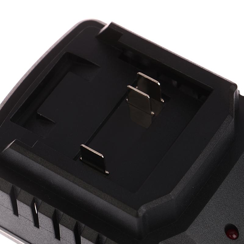 1 шт. Зарядное устройство для аккумулятора электроинструментов Подходит для литий-ионного аккумулятора Портативное быстрое зарядное устройство