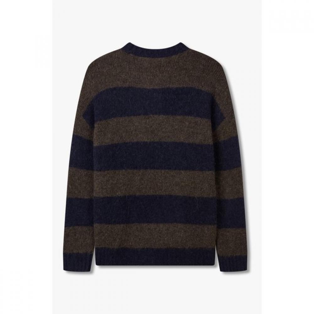 Emporio Armani Men S Alpaca Blend Stripe Knit A515328066
