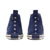 Converse Прочная поддержка Высокие парусиновые кеды Унисекс Кроссовки Темно-синий 34201230