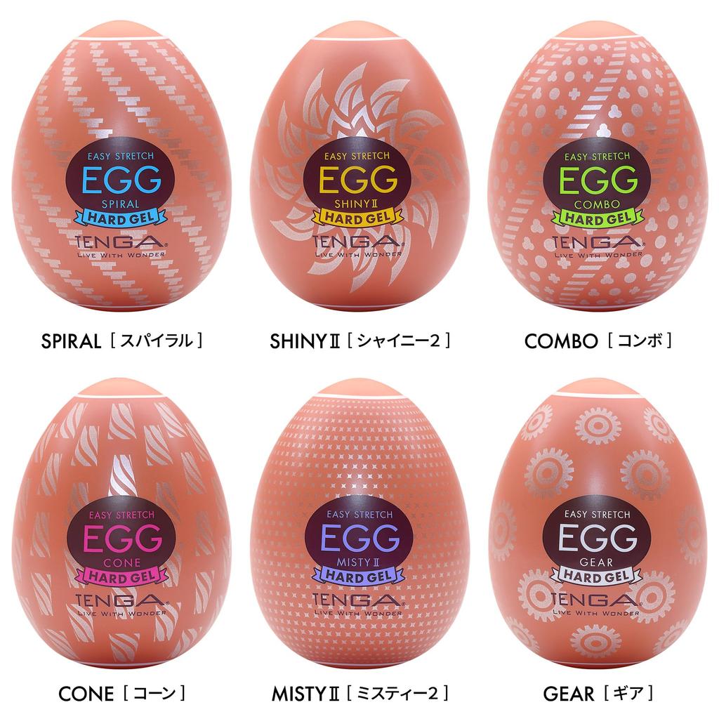 TENGA EGG НАБОР ТВЕРДОГО ГЕЛЯ II TENGA EGG НАБОР ТВЕРДОГО ГЕЛЯ 2 Кукурузный Туманный 2 Передачи 3 вида набор / /