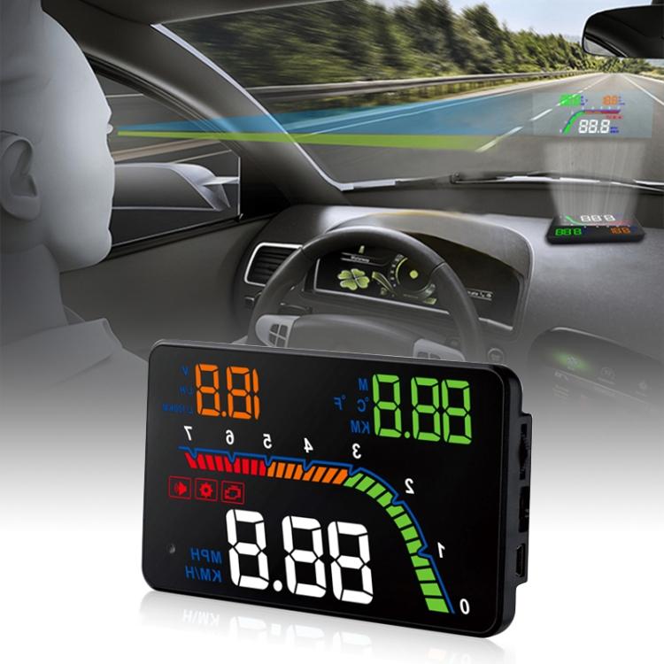 T100 OBD2 4-дюймовый проекционный дисплей для автомобиля