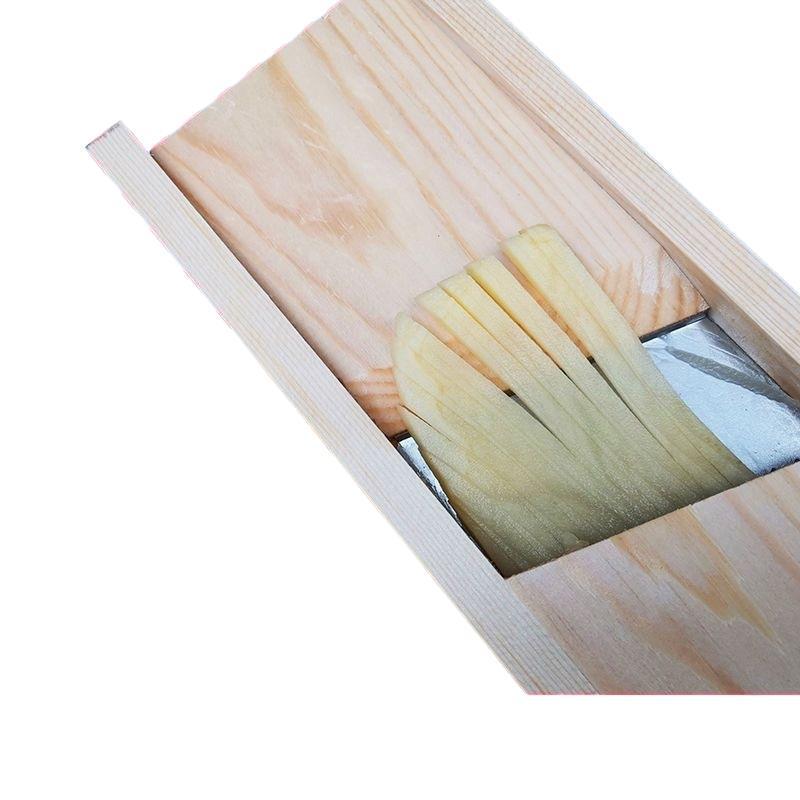 Картофелерезка и терка для овощей Longjiang 5-Coarse: Очиститель и слайсер для древесины