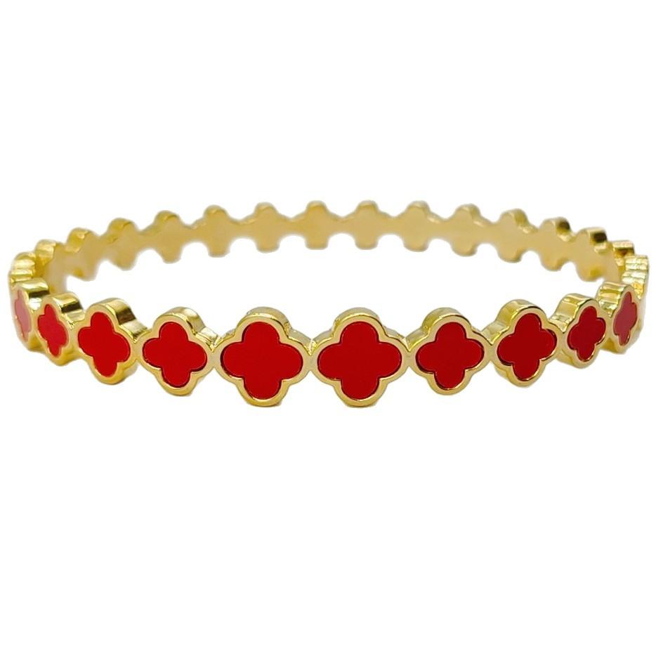 New Four-leaf Clover Bracelet Simple Women's Jewelry