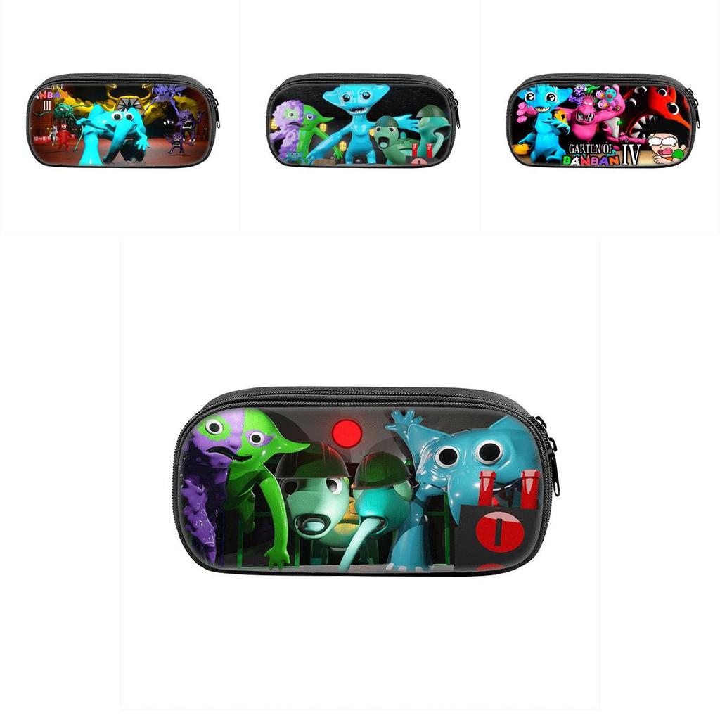 Garten Of Banban Pencil Case With Nylon Material For Students And School Supplies