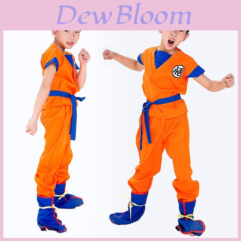 Стильный аниме костюм Гоку из Dragon Ball Z для комфортных маскарадных мероприятий