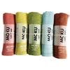Contex MOKU Towel Medium Face Towel Set of 5 | Original Selection | Vitamin D: Mandarin, Lemon, Lime Green, Aqua, Orange | 33 X 100cm | Imabari