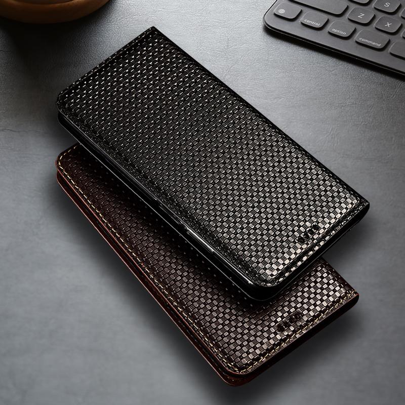 Чехол-книжка из натуральной кожи с травяным узором для Oneplus 6 6T 7 7T 8 8T 9 9R 9T 10 10T 10R 11 12 12R 13 13T 13R 15 Pro Кошелек Чехлы