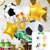 5pcs Football Theme Balloon Set Football Shoe Shaped Beer Mug Balloon Sports Theme Party Decoration Football Game Photo Props