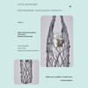 Hand Woven Water Bottle Cover Weave Pouch Visible Bag Cup Sleeve  For Sport Camping Accessories