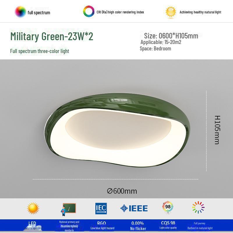 Потолочный светильник Modern Nordic Cream 2024 для минималистских спален