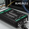 Многофункциональный сетевой кабельный тестер TLP-123A Для кабелей RJ45 Ethernet Инструмент Съемная конструкция Для универсального тестирования