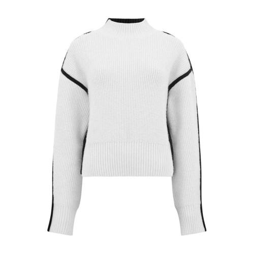 French Connection Womens/Ladies Ribbed Mock Neck Relaxed Fit Sweater Top
