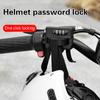 1 шт. замок для мотоциклетного шлема, велосипедный кабельный хомут, комбинация, противоугонный замок для шлема, пароль, специальный замок, водонепроницаемый крючок