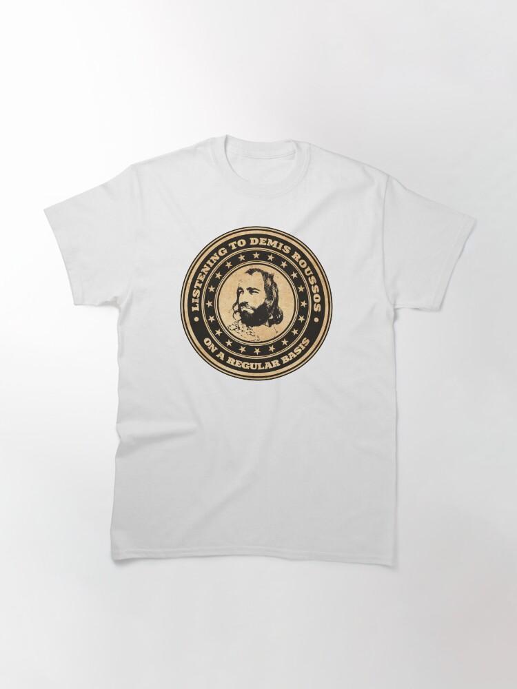 Demis Roussos Listening To Demis Roussos On A Regular Basis (2nd Version) Classic T-Shirt