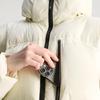 adidas Stella McCartney FW25 Утепленная зимняя куртка со съемным капюшоном, свободного кроя, с длинными рукавами, хлопковая, женская куртка JV8548