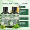 Rosemary & Mint Strengthening Shampoo and Conditioner, Nourishment & Smoothness for Thin Hair, Reduce Frizz and Add Shine for All Hair Types less