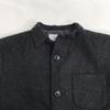 Made In Japan I.S. Sunao Kuwahara ISSEY MIYAKE Wool Jacket M Men Dark Gray Outer Blouson(USED)