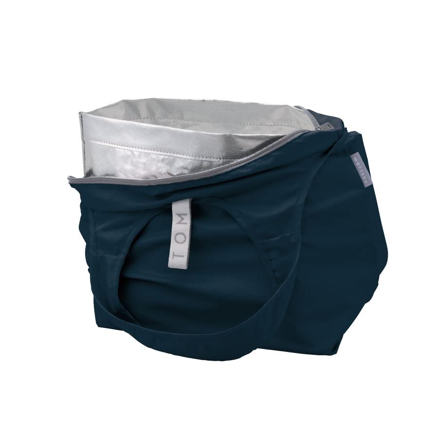 Kururito Cooler Mini Marche Bag Eco сохраняет вещи подарок [MOTTERU] сумка, прохладный, стильный, складной, компактный, тканевый, милый, для улицы, (флот)