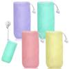 Body Facial Cleaning Tool Foam Net for Shower Bubble Foam Net New Design Drawstring Foaming Net