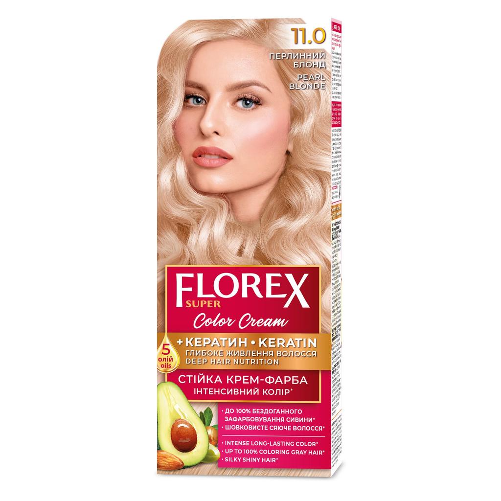 Florex Super Permanent Hair Dye Cream - Give Your Hair Deep Nourishment, Makes Your Hair Soft and Silky-shiny.