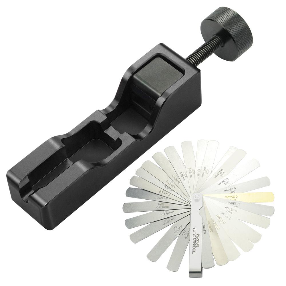 Black Universal For 10mm 12mm 14mm 16mm Electrode Compresses Spark Plug Gap Tool