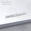 Car Decor Metal SYMMETRICAL AWD Letter Emblem 3D Sticker For Subaru Forester Leone Impreza Legacy Outback Tail Rear Trunk Decals VV444