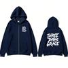 Rock Band Three Days Grace Let's Start A Riot Zipper Hoodie Men Alternative Metal Hoodies Male Fashion Oversized Zip Up Jacket