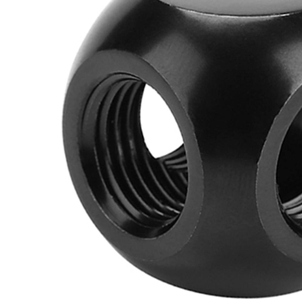 G1/4 Threaded Water Cooling Fitting 3 Way 3 Way Brass Adapter Computer Water Cooling