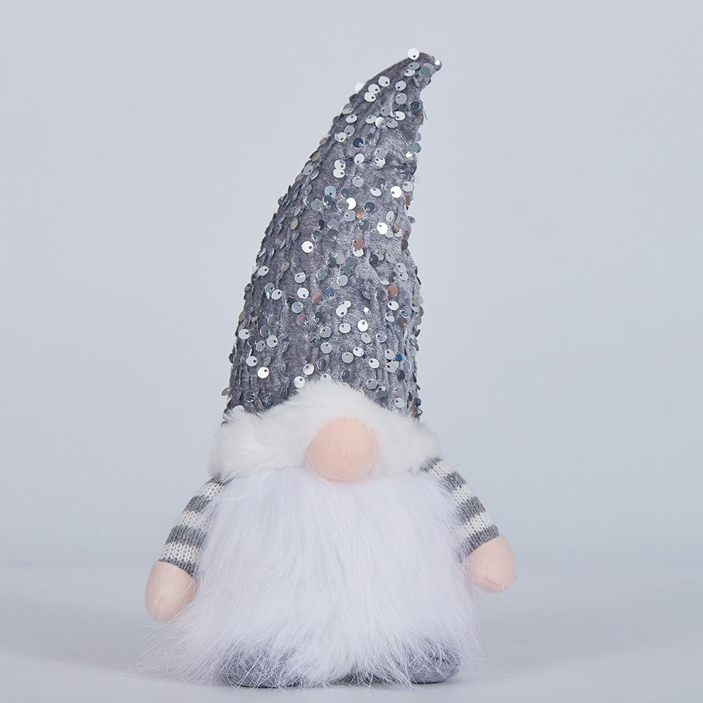 Night Light Christmas Faceless Gnome Doll Plush Doll Xmas Ornaments Creativity Plush Doll