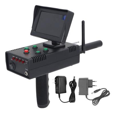 Подземный металлоискатель ЖК-дисплей Цветной сканер металла ночного видения для золота, серебра, меди AC100