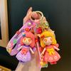 Милый мультяшный Цветочный Эльф Девушка Брелок Креативный Брелок для Ключей Автомобиля Женский Изящный Подвеска для Сумки Подарок