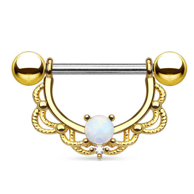 2 шт., кольцо для сосков со штангой, кольца для пирсинга, креативные украшения для тела в стиле панк, кольца с цирконом в форме сердца для женщин