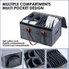 Felt Board Dish Cup Storage Bag Cup Holder Thickened Camp Tableware Storage Container Kitchen Cabinet Layered Plate Storage Box