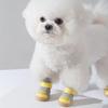 4pcs/set Anti-drop Mesh Dog Shoes Wear-resistant Pet Sneakers Pet Paw Protectors  Spring