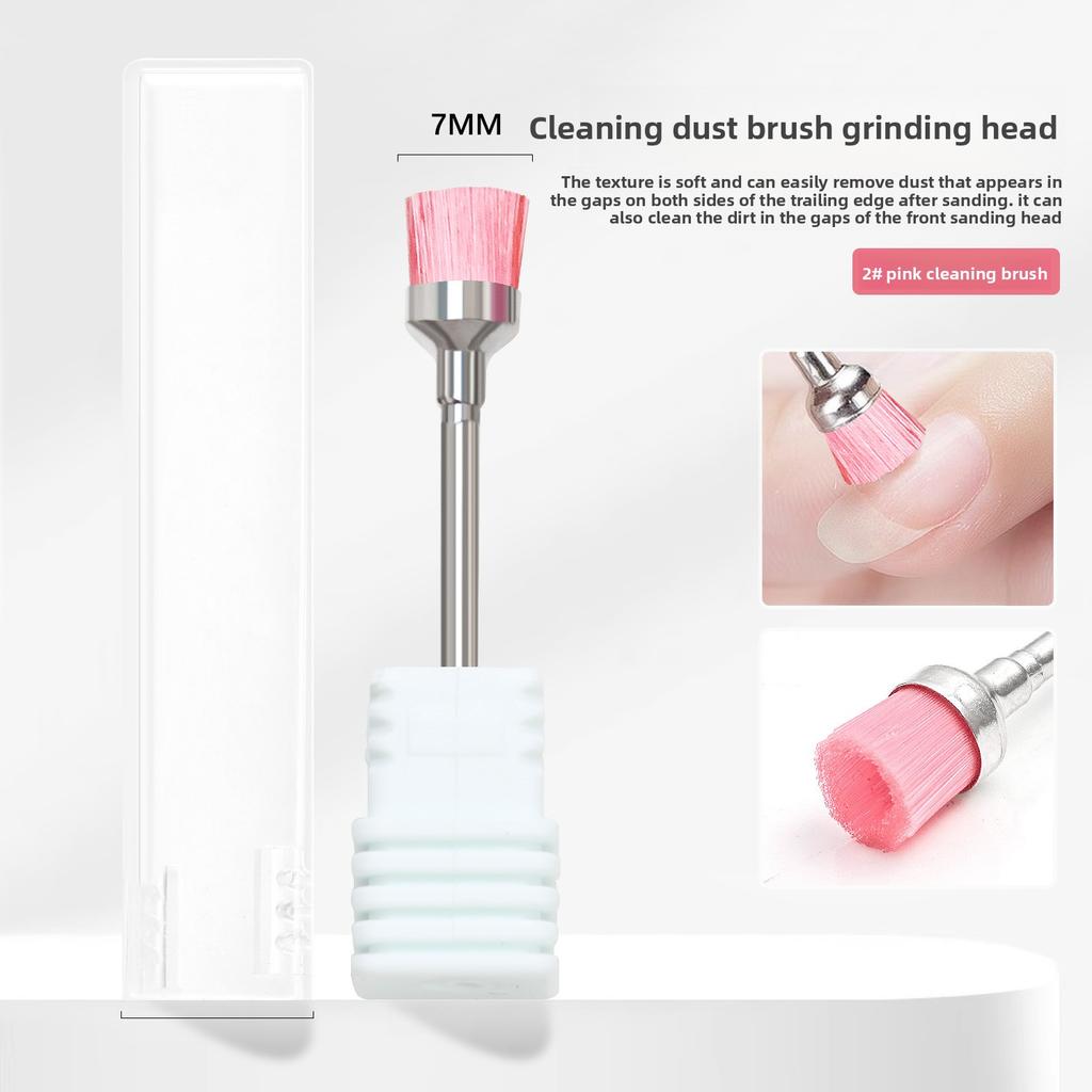 1-3pcs Nail Polisher, Dust Cleaning Brush, Hard-bristled Nail Polish Remover and Dust Cleaning Tools